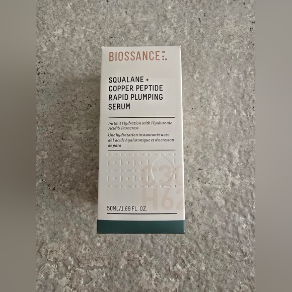 Biossance Squalane Copper Peptide Rapid Plumping Serum - Picture 5 of 9